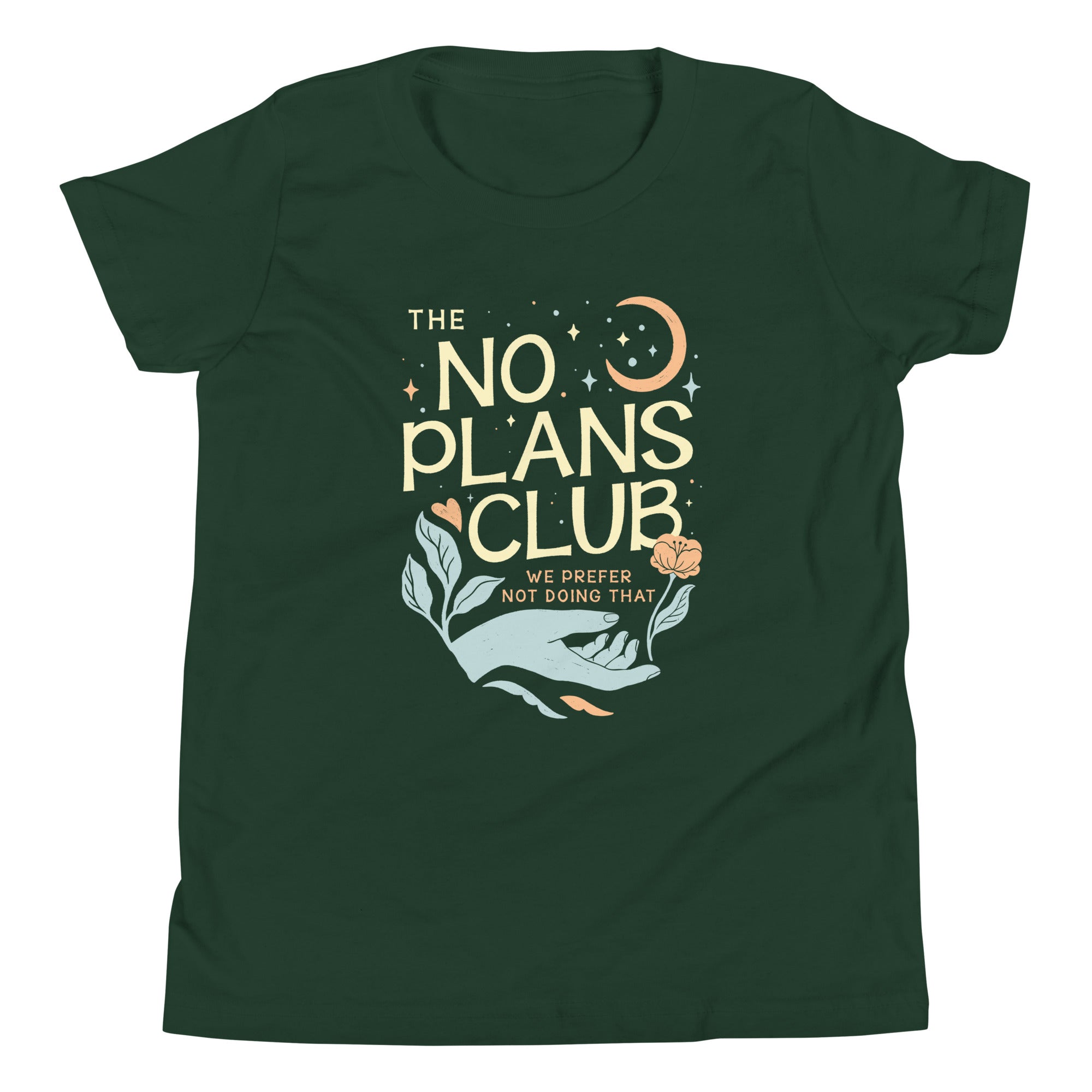 No Plans Club Kid's Youth Tee