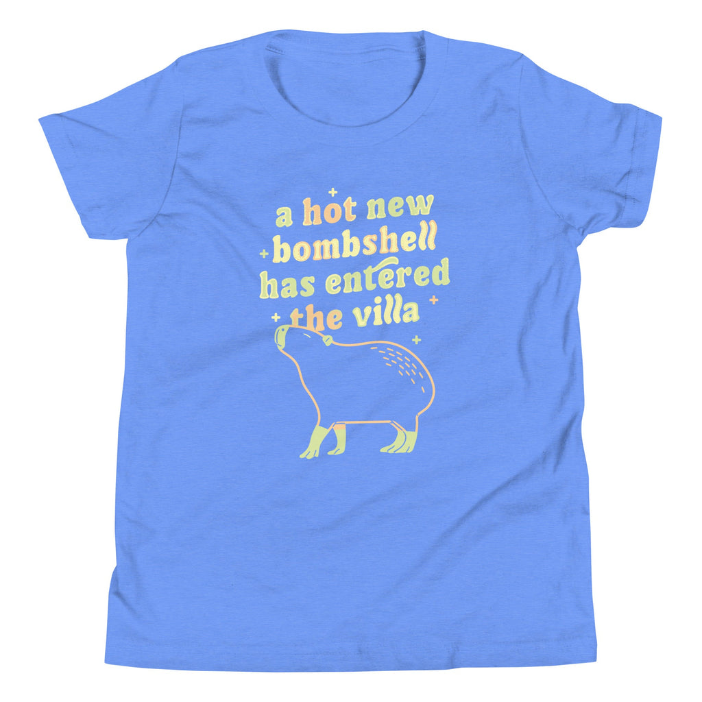 A Hot New Bombshell Has Entered The Villa Kid's Youth Tee