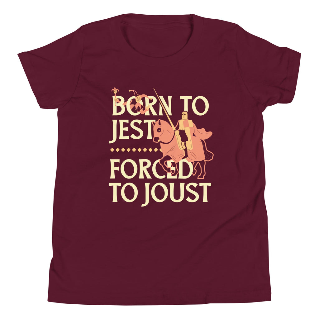 Born To Jest Forced To Joust Kid's Youth Tee