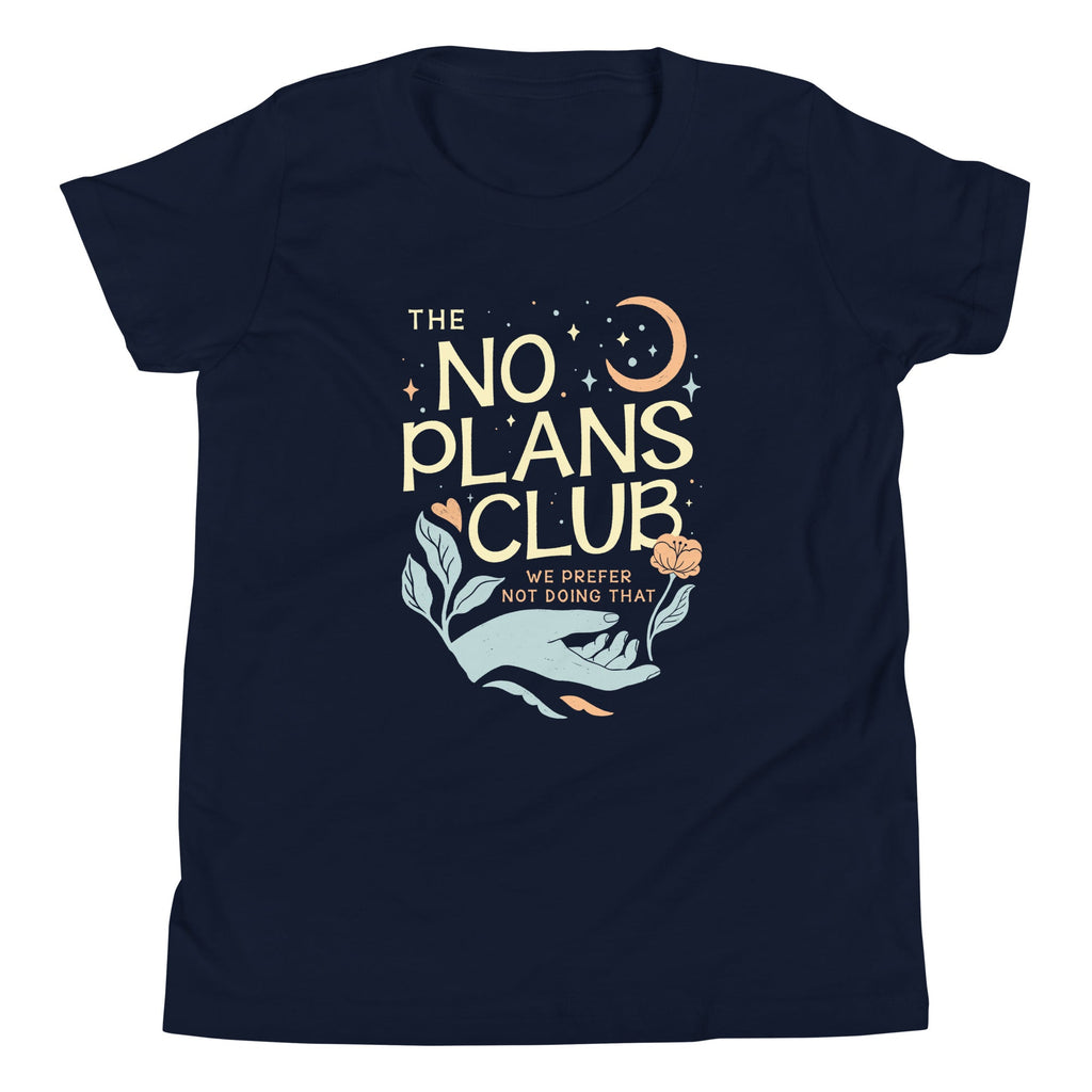 No Plans Club Kid's Youth Tee