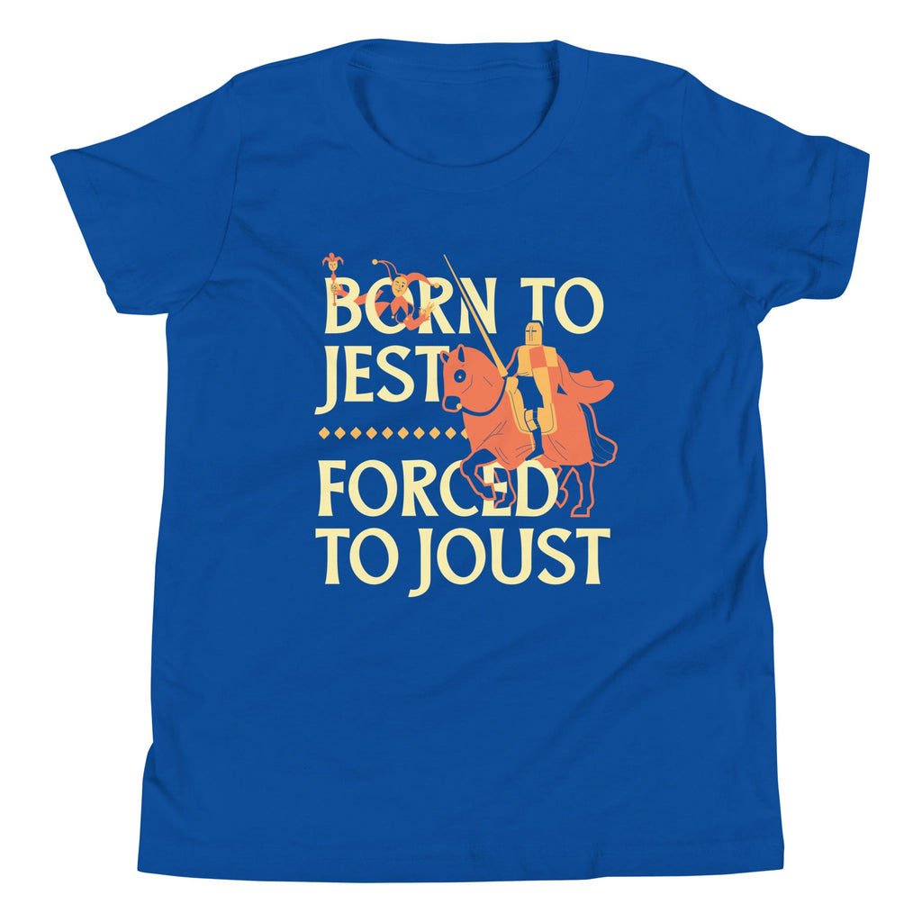 Born To Jest Forced To Joust Kid's Youth Tee