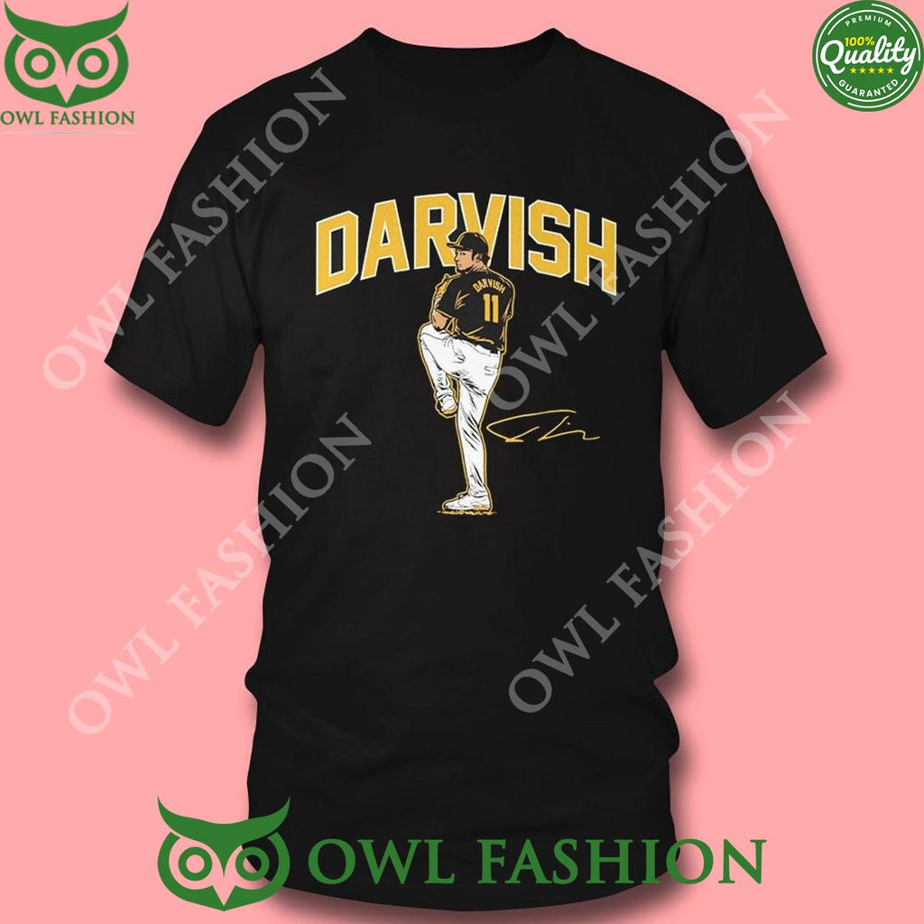Yu Darvish San Diego Padres Ace Pose Signature 2024 Tshirt Hoodie