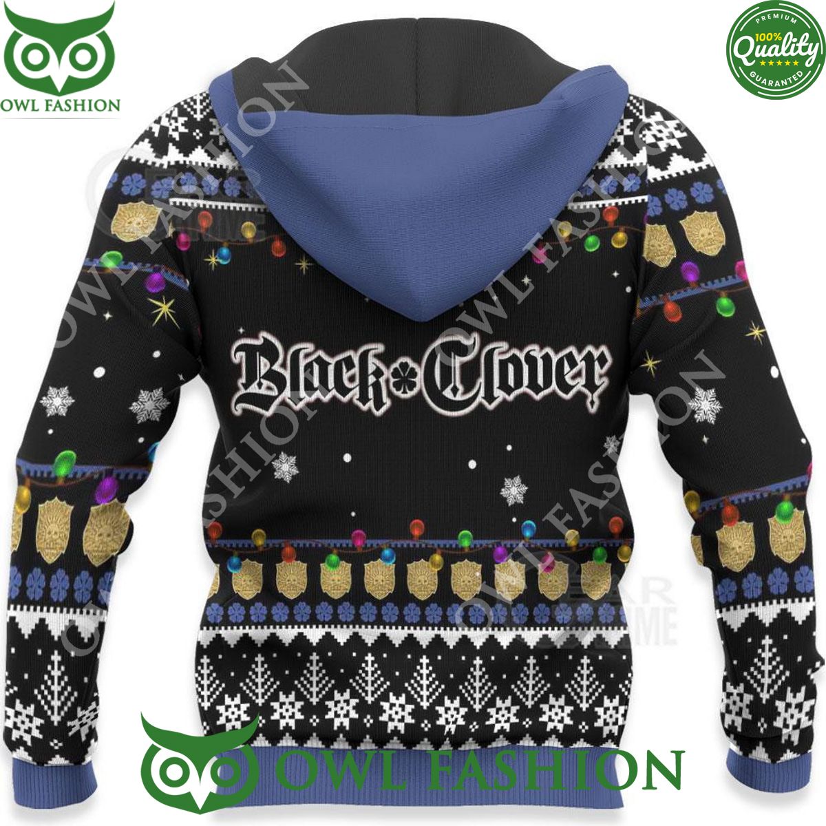Yuno Black Clover Ugly Christmas Sweater Xmas Gift