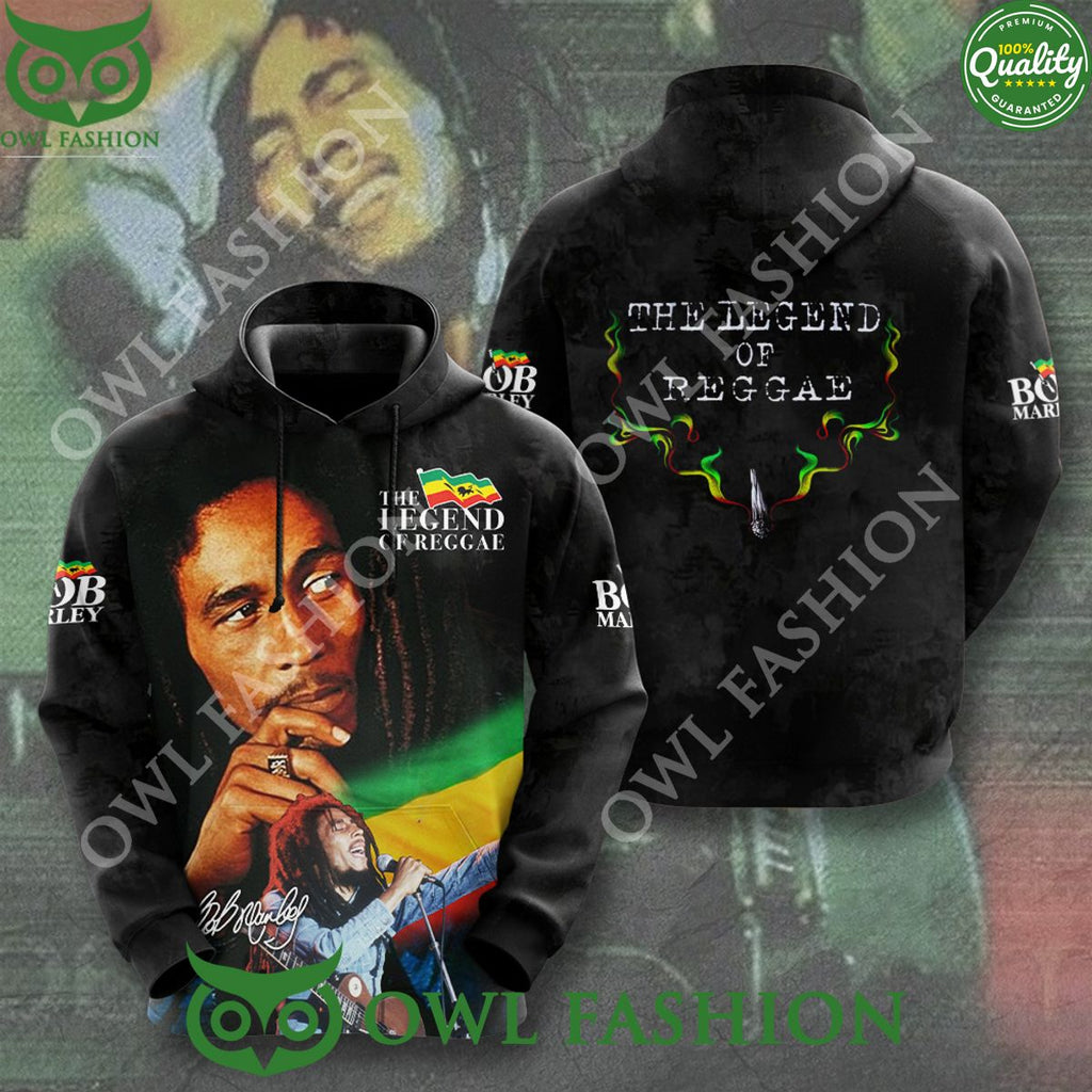 Bob Marley The Legend of Reggae 3D t Shirt