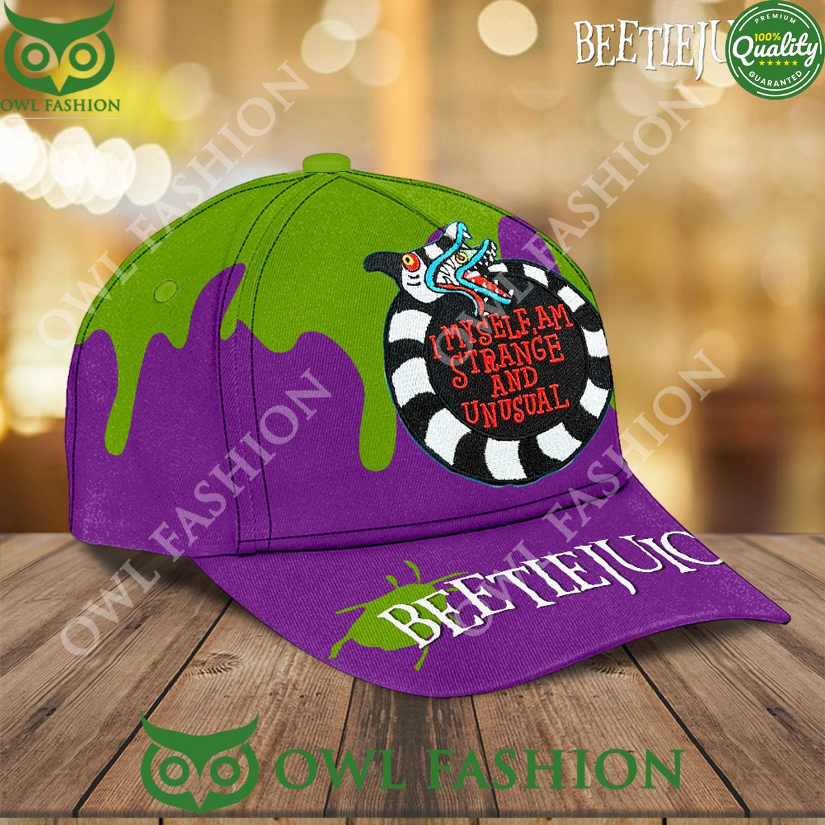 Beetlejuice I See Myself Strange Classic Cap