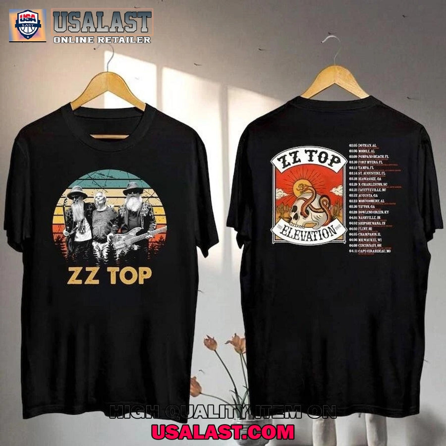 ZZ Top The Elevation Tour 2025 T-Shirt